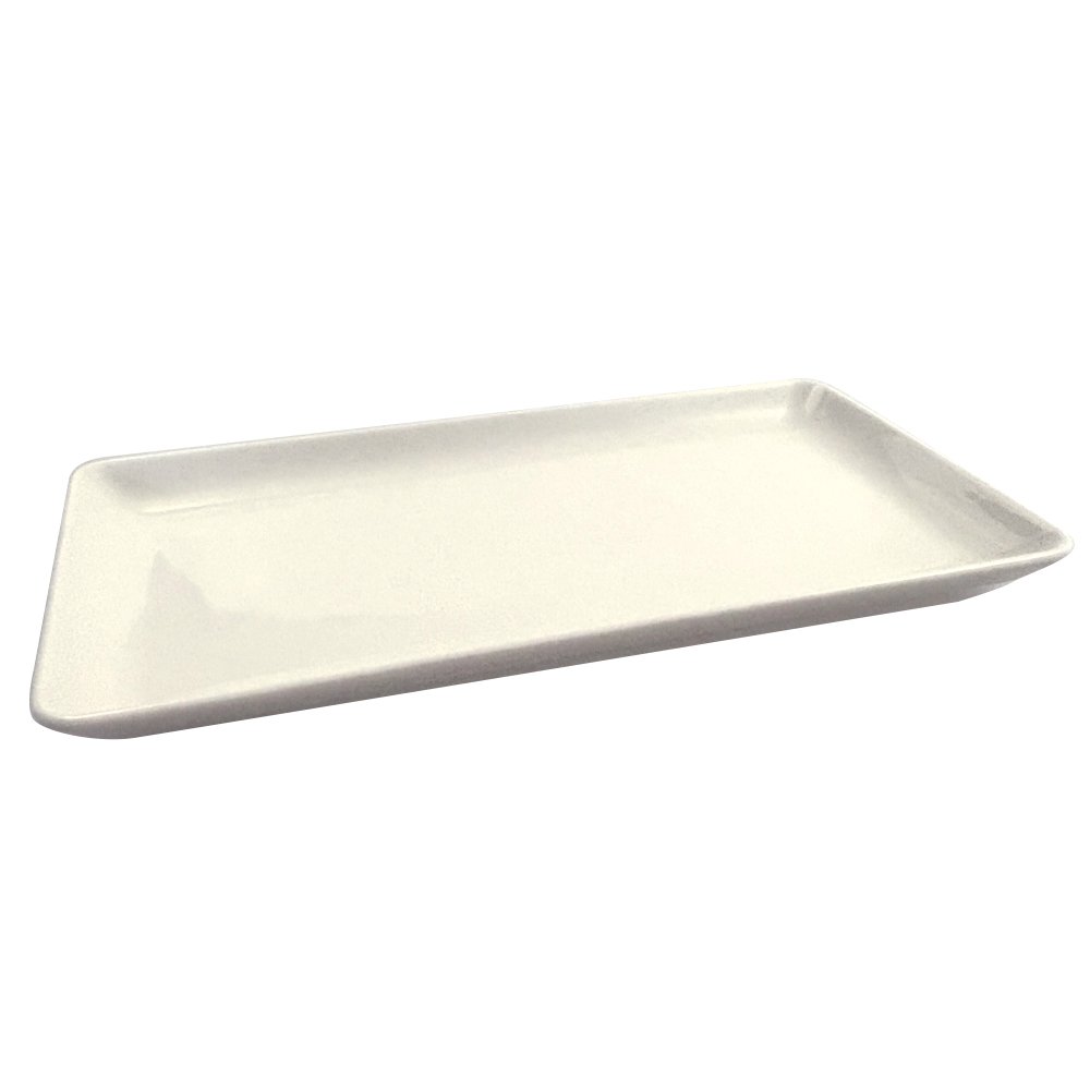 White Porcelain Serving Platter – Modern Elegant Tableware - CozyVibe.eu